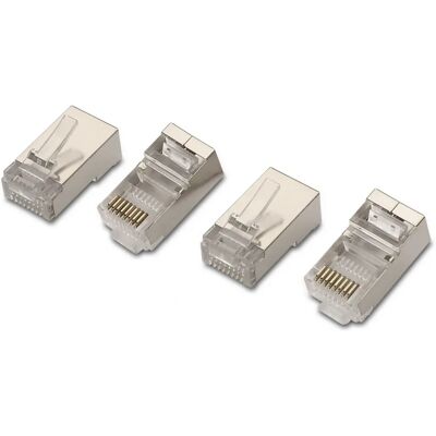 AISENS A138-0293 Conector de fio de aço inoxidável RJ-45 - Conector de fio AISENS A138-0293 Conector de fio de aço inoxidável RJ-45 - Conector de fio