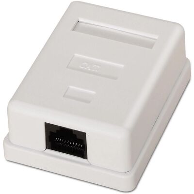 AISENS A139-0301 Network Junction Box - White AISENS A139-0301 Network Junction Box - White