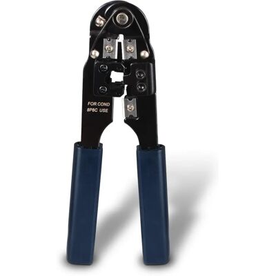 AISENS A142-0310 Metaal Krimptang - RJ45, Zwart, Blauw AISENS A142-0310 Metaal Krimptang - RJ45, Zwart, Blauw