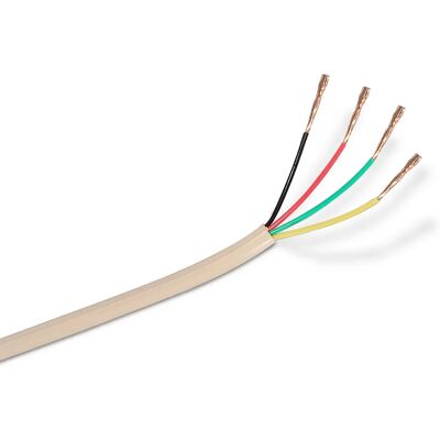 AISENS A143-0321 100m Phone Cable - Grey / Beige - Telephone Cable AISENS A143-0321 100m Phone Cable - Grey / Beige - Telephone Cable