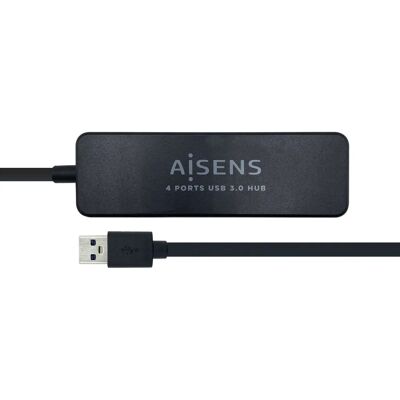 AISENS A106-0399 Hub USB 3.2 4 Porte - Nero AISENS A106-0399 Hub USB 3.2 4 Porte - Nero