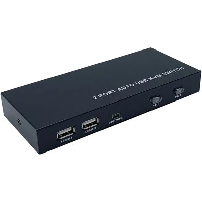 Aisens A111-0400 - 2PC HDMI USB KVM Umschalter Aisens A111-0400 - 2PC HDMI USB KVM Umschalter
