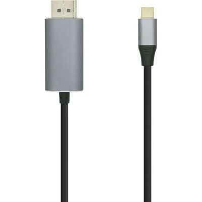 Aisens USB-C do DisplayPort Adapter 80cm - Kabel wideo Aisens USB-C do DisplayPort Adapter 80cm - Kabel wideo