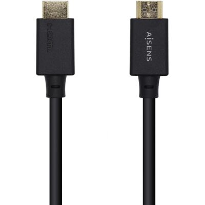 Aisens A150-0423 HDMI-Kabel - 2m, Ultra Hochgeschwindigkeit, Schwarz Aisens A150-0423 HDMI-Kabel - 2m, Ultra Hochgeschwindigkeit, Schwarz