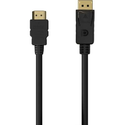 AISENS A125-0551 Videokabeladapter - 1,5m DisplayPort HDMI Schwarz AISENS A125-0551 Videokabeladapter - 1,5m DisplayPort HDMI Schwarz