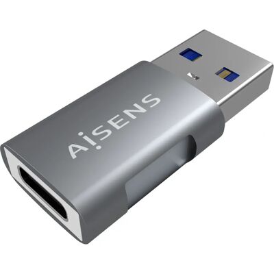 AISENS A108-0655 Cable Adapter - USB-C to USB-A, 10G, Grey AISENS A108-0655 Cable Adapter - USB-C to USB-A, 10G, Grey