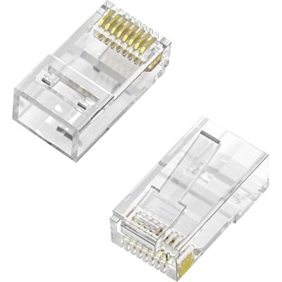 Aisens A139-0656 RJ45 Transparent Wire Connector Aisens A139-0656 RJ45 Transparent Wire Connector