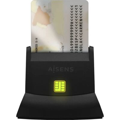 Aisens ASCR-SN05-BK Smartkartenleser - USB 2.0, Schwarz Aisens ASCR-SN05-BK Smartkartenleser - USB 2.0, Schwarz