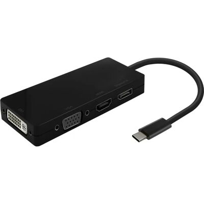 AISENS A109-0679 USB-grafikadaptern - 4-i-1 Dockingstation AISENS A109-0679 USB-grafikadaptern - 4-i-1 Dockingstation