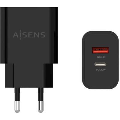 Aisens A110-0682 20W Ladegerät - Wandladegerät für Handy & Laptop Aisens A110-0682 20W Ladegerät - Wandladegerät für Handy & Laptop