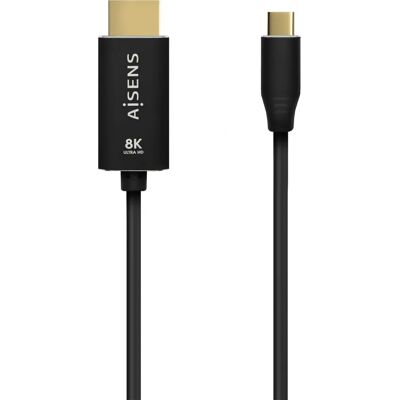 AISENS A109-0711 USB-C till HDMI-adapter - 8K 60Hz, 1m AISENS A109-0711 USB-C till HDMI-adapter - 8K 60Hz, 1m