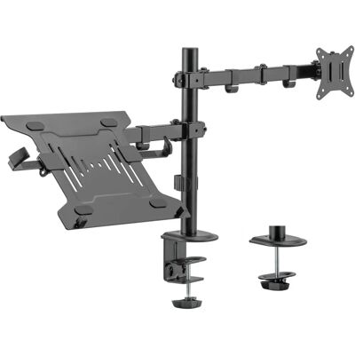 Aisens DTL32TSR-193 Monitor Mount - Adjustable, Steel, VESA 75x75, 100x100 Aisens DTL32TSR-193 Monitor Mount - Adjustable, Steel, VESA 75x75, 100x100