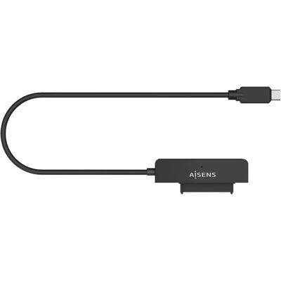 Custodia HDD SATA USB-C Aisens - Nero - Unità di Memoria Custodia HDD SATA USB-C Aisens - Nero - Unità di Memoria