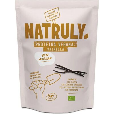 Proteína Vegana Orgânica Natruly Baunilha e Morango 350g Proteína Vegana Orgânica Natruly Baunilha e Morango 350g