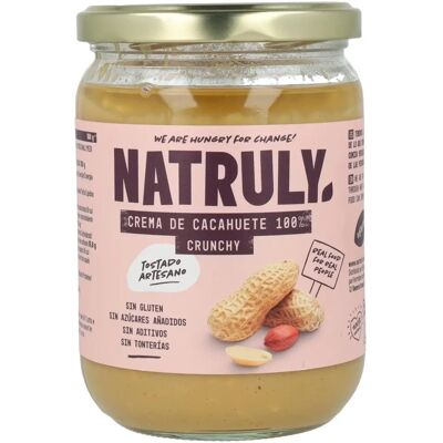 Mantequilla de Maní Crujiente Natruly - 500g - Sin Gluten Mantequilla de Maní Crujiente Natruly - 500g - Sin Gluten