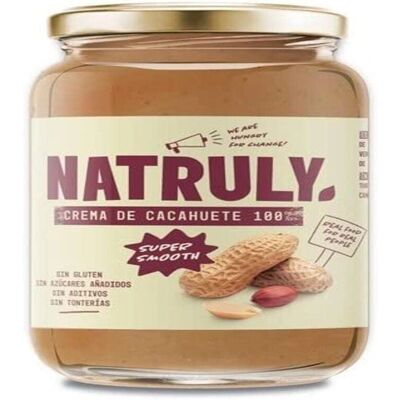 Burro di arachidi Natruly - Frullato, 500g, Ricco di Proteine Burro di arachidi Natruly - Frullato, 500g, Ricco di Proteine