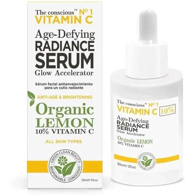 The Conscious Vitamin C Organic Facial Serum - Anti-ageing, Brightening - 30ml The Conscious Vitamin C Organic Facial Serum - Anti-ageing, Brightening - 30ml