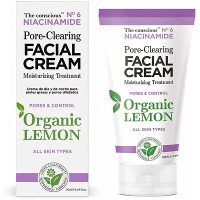The Conscious Niacinamide Citron Bio Crème Visage Purifiante - Crème Visage - Publicité The Conscious Niacinamide Citron Bio Crème Visage Purifiante - Crème Visage - Publicité