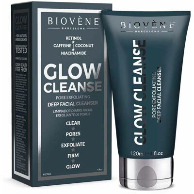 Nettoyant Visage Exfoliant en Profondeur Biovène Glow Cleanse - 120 ml - Publicité Nettoyant Visage Exfoliant en Profondeur Biovène Glow Cleanse - 120 ml - Publicité