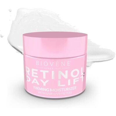 Crème hydratante raffermissante au Retinol - Biovène - Publicité Crème hydratante raffermissante au Retinol - Biovène - Publicité