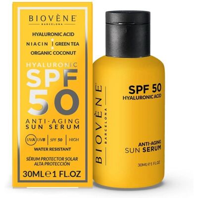 Biovène HYALURONIC ANTI-AGING SPF 50 - Sérum solar Biovène HYALURONIC ANTI-AGING SPF 50 - Sérum solar