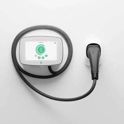 Wallbox - Commander 2 - Weiß - 22 kW - EV-Ladegerät Wallbox - Commander 2 - Weiß - 22 kW - EV-Ladegerät
