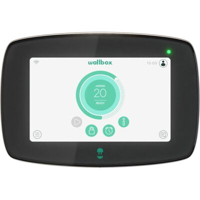 Wallbox Commander 2 Schwarz - 22kW Elektroauto-Ladestation mit Display Wallbox Commander 2 Schwarz - 22kW Elektroauto-Ladestation mit Display