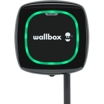 Wallbox Pulsar Plus - 7,4 kW Elektroauto-Ladegerät, Schwarz, 7m Kabel Wallbox Pulsar Plus - 7,4 kW Elektroauto-Ladegerät, Schwarz, 7m Kabel