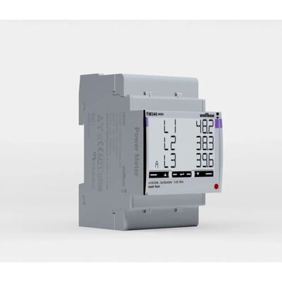 Medidor Wallbox MID - 3 fases, hasta 65A - Medidor de electricidad Medidor Wallbox MID - 3 fases, hasta 65A - Medidor de electricidad