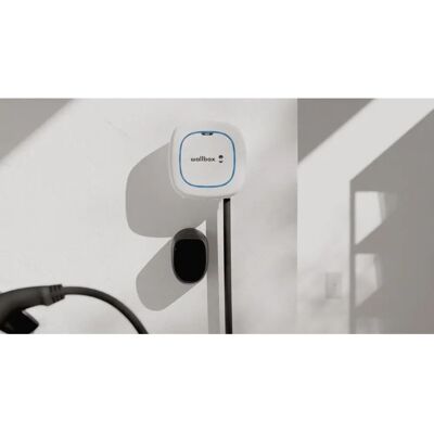 Wallbox Pulsar Max Weiß - 22 kW EV-Ladestation mit 7m Kabel Wallbox Pulsar Max Weiß - 22 kW EV-Ladestation mit 7m Kabel