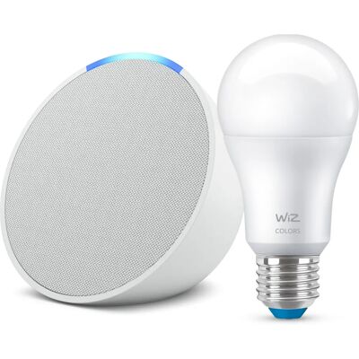 Altavoz inteligente Amazon Echo Pop - Potente y compacto Altavoz inteligente Amazon Echo Pop - Potente y compacto