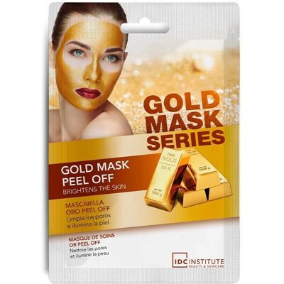 IDC Institute Gold Mask Peel Off - Éclaircit la peau - 12 pièces - Publicité IDC Institute Gold Mask Peel Off - Éclaircit la peau - 12 pièces - Publicité