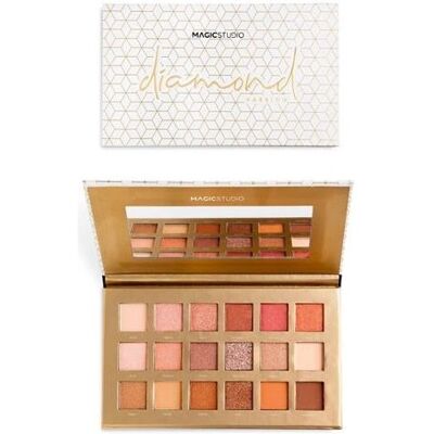 Magic Studio Diamant Lidschattenpalette - 18 Farben Magic Studio Diamant Lidschattenpalette - 18 Farben