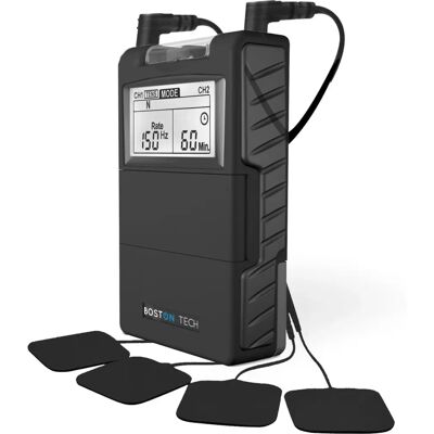 Electroestimulador Muscular Digital Boston Tech 2 Canales - TENS EMS Electroestimulador Muscular Digital Boston Tech 2 Canales - TENS EMS