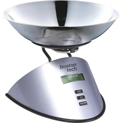 Báscula Digital de Cocina Boston Tech - Acero Inoxidable, 5kg Báscula Digital de Cocina Boston Tech - Acero Inoxidable, 5kg