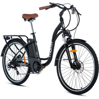 Bicicleta eléctrica urbana Moma Bikes E26.2 - 7V Shimano - 80km autonomía Bicicleta eléctrica urbana Moma Bikes E26.2 - 7V Shimano - 80km autonomía