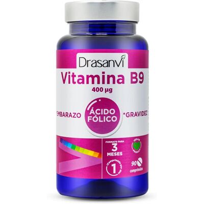 Drasanvi Vitamin B9 400μG Folsäure - Vitamine & Nahrungsergänzung Drasanvi Vitamin B9 400μG Folsäure - Vitamine & Nahrungsergänzung