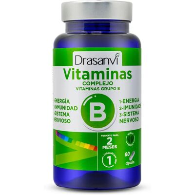 Drasanvi Vitamin B-Komplex - 60 Kapseln Drasanvi Vitamin B-Komplex - 60 Kapseln