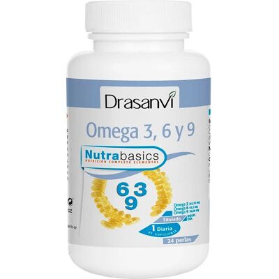 Drasanvi Omega 3-6-9 24 Kapseln - Nahrungsergänzung Drasanvi Omega 3-6-9 24 Kapseln - Nahrungsergänzung