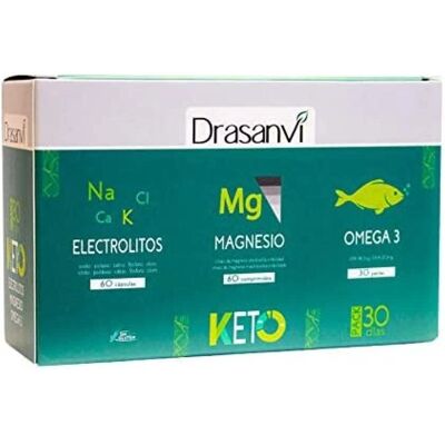 Drasanvi Magnesio Omega 3 Electrolitos - Suplemento alimenticio Drasanvi Magnesio Omega 3 Electrolitos - Suplemento alimenticio
