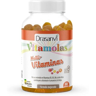 Drasanvi Zitronen Multivitamin Gummis - Vitamine & Mineralien für Erwachsene Drasanvi Zitronen Multivitamin Gummis - Vitamine & Mineralien für Erwachsene