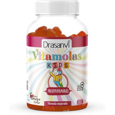Drasanvi Multivitamin Gummis für Kinder - Multivitamin, DHA, Kirsche Drasanvi Multivitamin Gummis für Kinder - Multivitamin, DHA, Kirsche