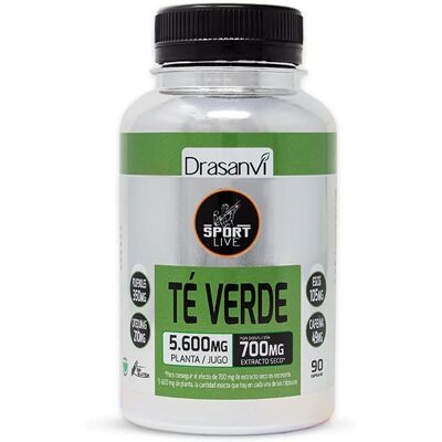 Drasanvi Té Verde 90 Cápsulas - Complemento Alimentar Drasanvi Té Verde 90 Cápsulas - Complemento Alimentar