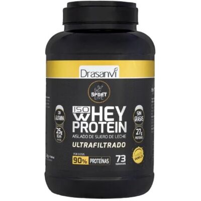 Drasanvi Proteína de suero de leche de vainilla - Aislado de proteína de suero Drasanvi Proteína de suero de leche de vainilla - Aislado de proteína de suero