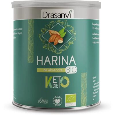 Drasanvi Organic Almond Flour - 375g - Keto Friendly Drasanvi Organic Almond Flour - 375g - Keto Friendly