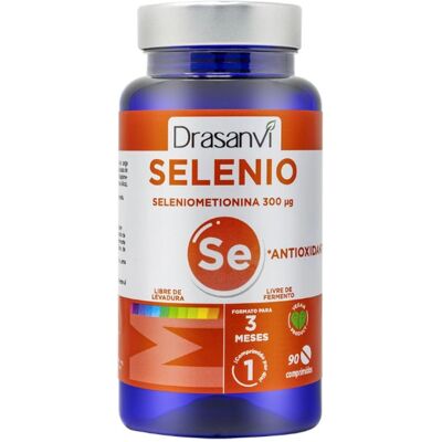Drasanvi Seleniomethionina - Suplemento de Minerales - 90 Comprimidos Drasanvi Seleniomethionina - Suplemento de Minerales - 90 Comprimidos