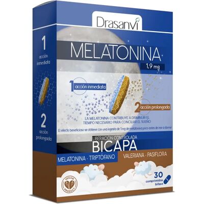 Drasanvi Melatonin Zweischicht Retard - Nahrungsergänzung Drasanvi Melatonin Zweischicht Retard - Nahrungsergänzung