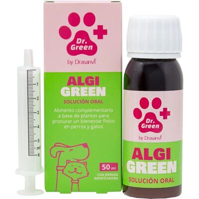 DR GREEN Algigreen - Ondersteunt Honden & Katten 50ml DR GREEN Algigreen - Ondersteunt Honden & Katten 50ml