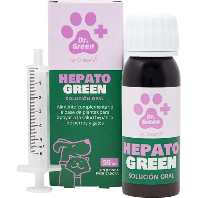 DR GREEN Hepatogreen Leversgezondheid voor honden en katten - 50ml DR GREEN Hepatogreen Leversgezondheid voor honden en katten - 50ml