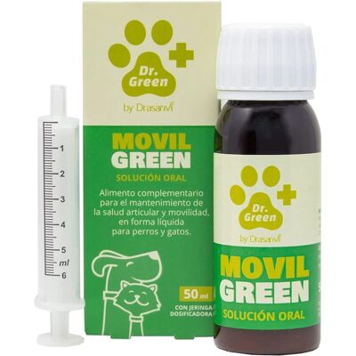 DR GREEN Movilgreen Gelenkgesundheit für Hunde und Katzen 50 ml DR GREEN Movilgreen Gelenkgesundheit für Hunde und Katzen 50 ml